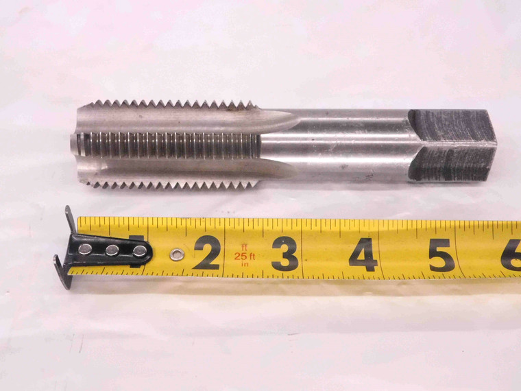 1 1/4 8 GH4 HSS BOTTOMING TAP 4 STRAIGHT FLUTE 1.25 TOOLING MACHINING MACHINIST - MW1576AX4
