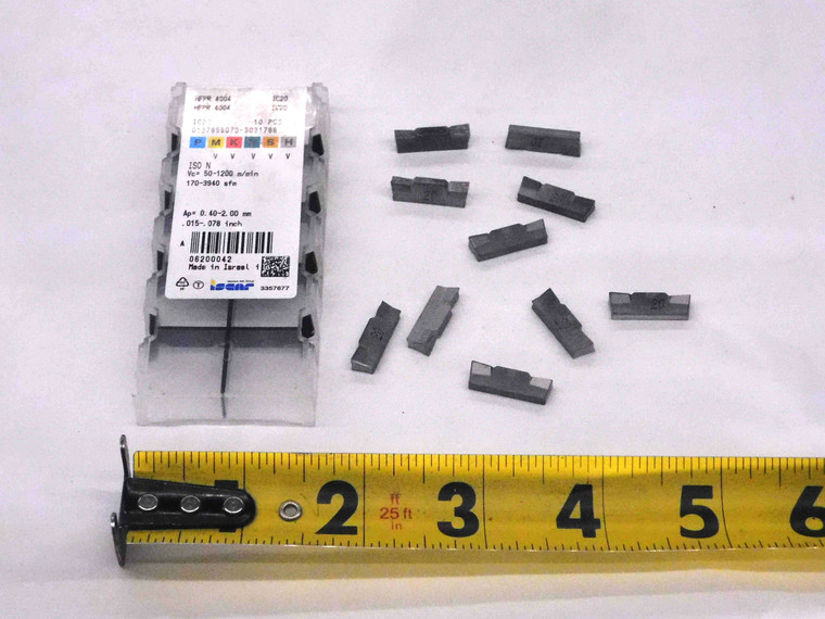 10pcs NEW ISCAR HFPR 4004 IC20 CARBIDE GROOVING INSERTS INDEXABLE TOOLING CNC - MW1636CM4
