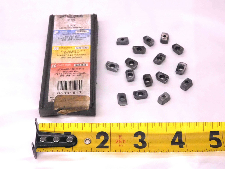 16pcs NEW ISCAR APKT100332TR-RM IC328 TiCN COATED CARBIDE MILLING INSERTS CNC - MW1687CM4