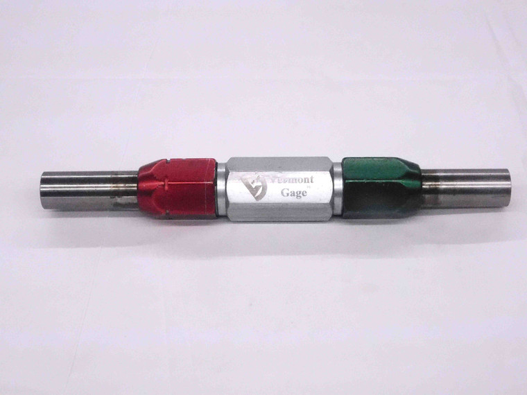 .6280 & .6300 PIN PLUG GAGE GO NO GO .6250 +.0030 OVERSIZE 5/8 16 mm .628 .630 - MW1720CT4