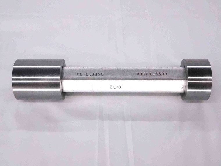1.3350 & 1.3500 CL X PIN PLUG GAGE GO NO GO 1.3438 +.0062 1 11/32 34 1.335 1.350 - MW1737CT4