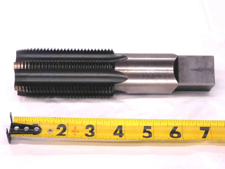 MORSE 1 7/8 8 GH6 HSS PLUG TAP 6 STRAIGHT FLUTE 1.875 MACHINIST TOOLING MILLING - MW1798AX4