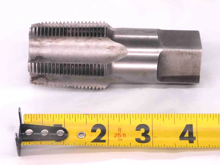 TRW 1 1/4 11 1/2 NPT HSS PLUG TAP 5 STRAIGHT FLUTE 1.25 MACHINIST TOOLING CNC - MW1809AX4