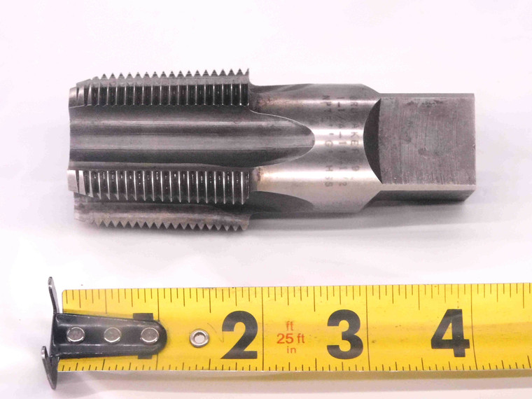 BRUBAKER 1 1/4 11 1/2 NPTF HSS PIPE TAP 5 STRAIGHT FLUTE 1.25 MACHINIST TOOLING - MW1816AX4