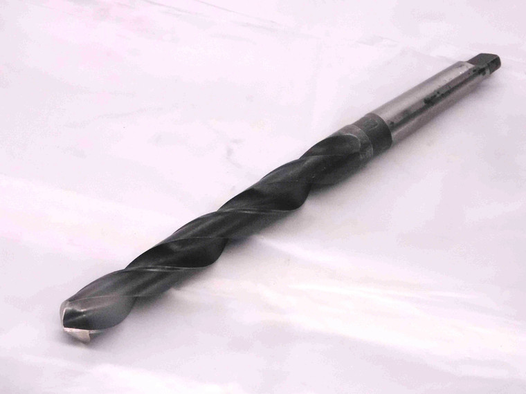 NATIONAL 3/4 O.D. HSS TWIST DRILL BIT MORSE TAPER #2 SHANK 5.1 LOC .75 MT2 USA - MW1860AY4