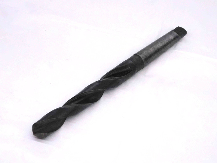 F.B. TOOLS 23/32 O.D. HSS TWIST DRILL BIT MORSE TAPER #2 SHANK .7187 MT2 CNC - MW1900AY4