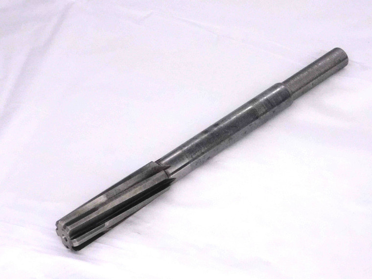 11/16 O.D. HSS CARBIDE TIPPED CHUCKING REAMER SPIRAL 6 FLUTE .6875 ONSIZE CNC - MW1988AL4