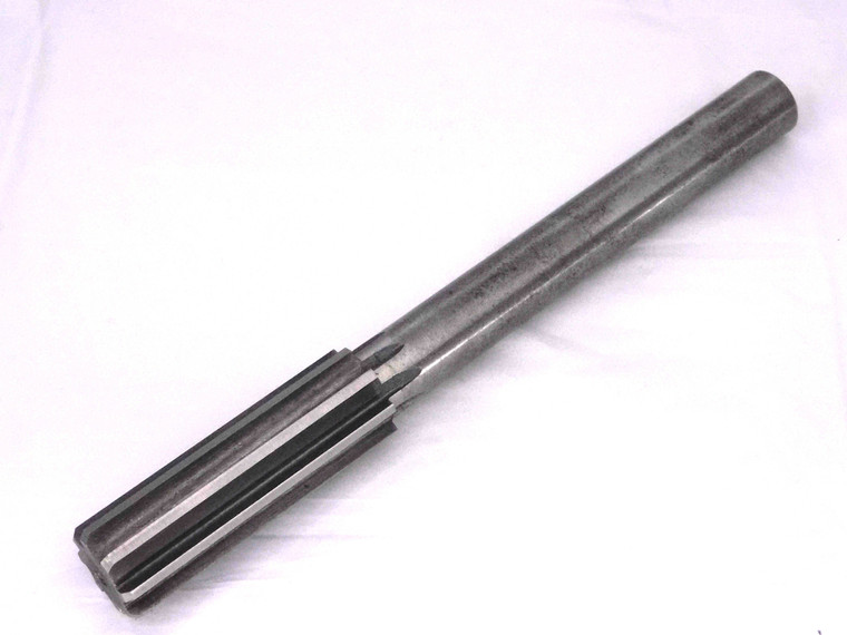 0.8268 O.D. HSS CHUCKING REAMER 8 FLUTE .8268 53/64 .8125 +.0143 OVERSIZE 21 mm - MW2016BT4