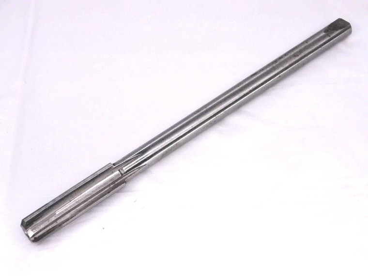 0.5616 OD HSS CARBIDE TIPPED REAMER 6 FL .5616 9/16 .5625 -.0009 UNDERSIZE CNC - MW2018BT4