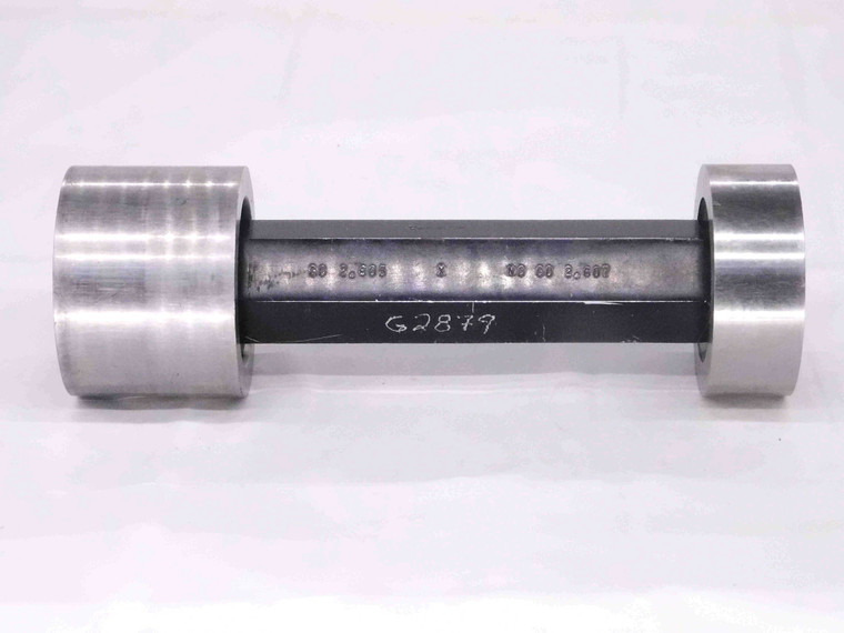 2.6050 & 2.6070 CL X PIN PLUG GAGE GO NO GO 2.6094 -.0024 2 39/64 66 2.605 2.607 - MW2267BY4