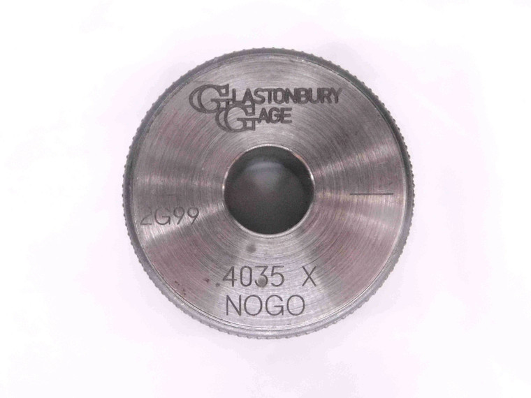.4035 CLASS X MASTER PLAIN BORE RING GAGE .4063 -.0028 UNDERSIZE 13/32 10.249 mm - MW2454CT4