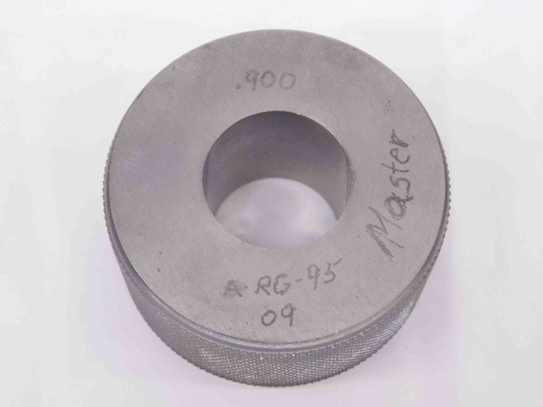 .9000 MASTER PLAIN BORE RING GAGE .9063 -.0063 UNDERSIZE 29/32 23 mm .900 CHECK - MW2465CT4
