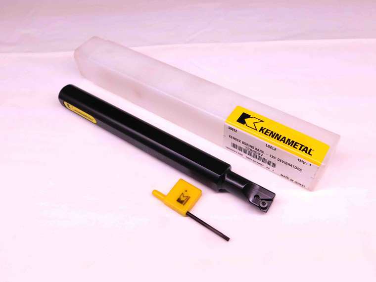 KENNAMETAL 3/4 SHANK DIA S0812LSEL2 INDEXABLE BORING BAR LT 11NL INSERTS .75 - BR8606CT4