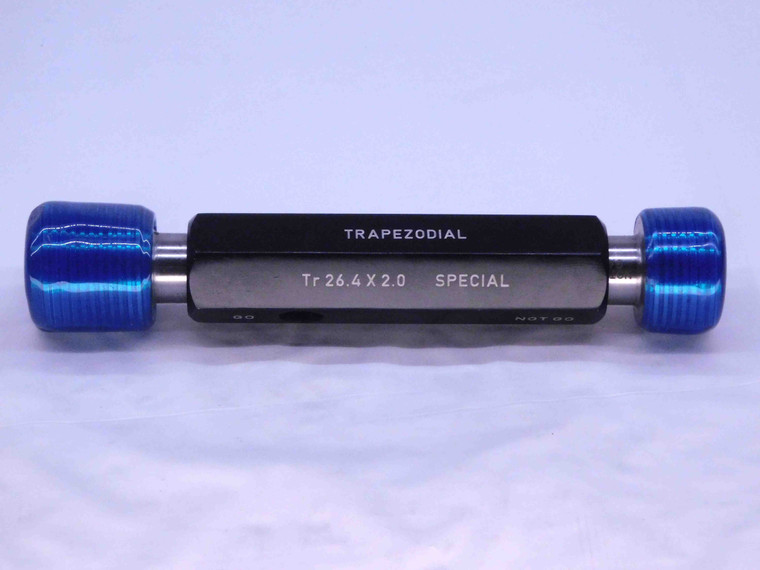 NEW TR26.4 X 2 SPECIAL TRAPEZOIDAL THREAD PLUG GAGE GO NOGO PD'S = 25.80 & 25.90 - DW31474BY4