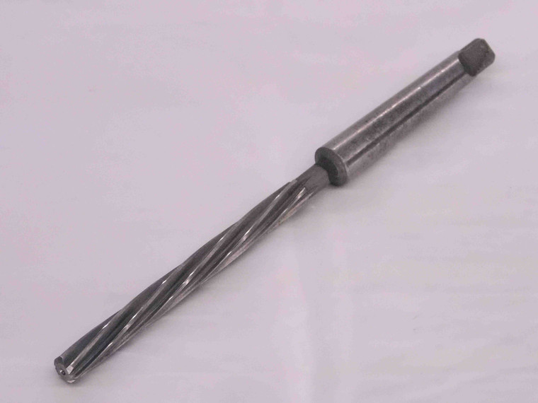 0.3096 OD HSS REAMER MT1 SHANK SPIRAL 6 FL .3096 5/16 .3125 -.0029 UNDERSIZE - MW2602BD4
