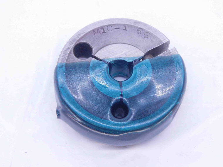 M10 X 1 6g METRIC THREAD RING GAGE 10 1.0 GO ONLY P.D. = 9.324 INSPECTION CHECK - DW33126LVR