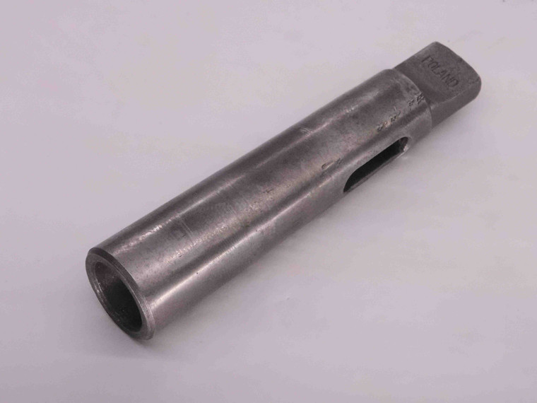MT#2 INSIDE TO MT#3 OUTSIDE MORSE TAPER ADAPTER SLEEVE 4 1/2 OAL MT2 MT3 - MW2636BJ3