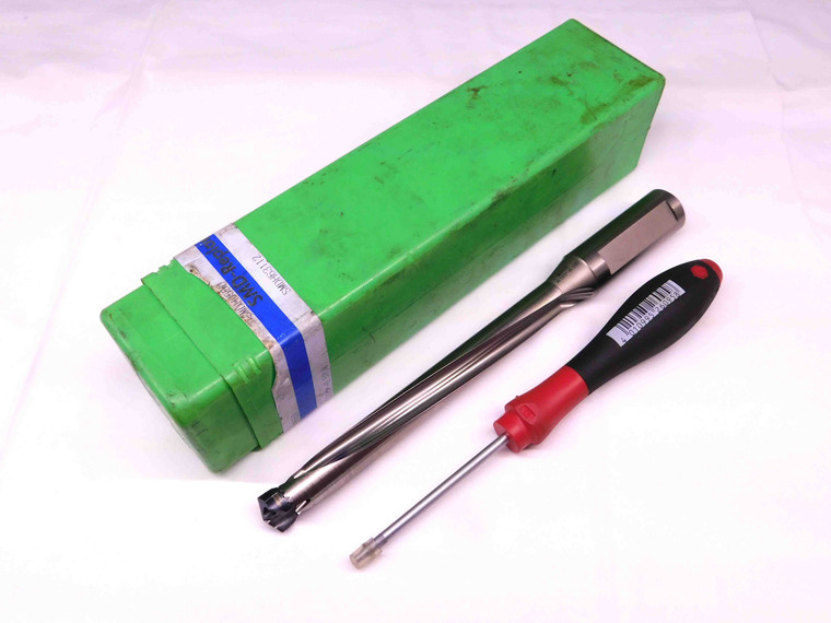 SUMITOMO 17/32 O.D. INDEXABLE INSERT DRILL SMDH055D 3/4 SHANK 2 FL .53125 SMDT - BR8724CE4