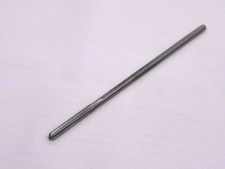 NATIONAL 0.1235 OD HSS CHUCKING REAMER 4 FLUTE .1235 1/8 .1250 -.0015 UNDERSIZE - MW2843BD4