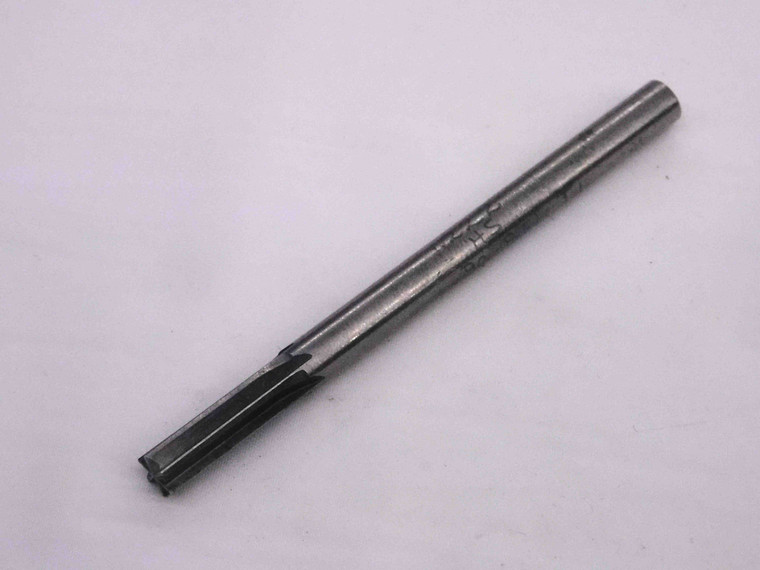 MORSE 0.2205 O.D. HSS CHUCKING REAMER 6 FLUTE .2205 7/32 .2188 +.0017 OVERSIZE - MW2865BD4
