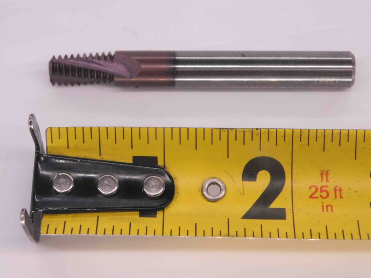 NEW MTEC 0808C14 19BSPT CARBIDE INTERNAL THREAD MILL 19 TPI BSPT THREADING - MW2511BM4