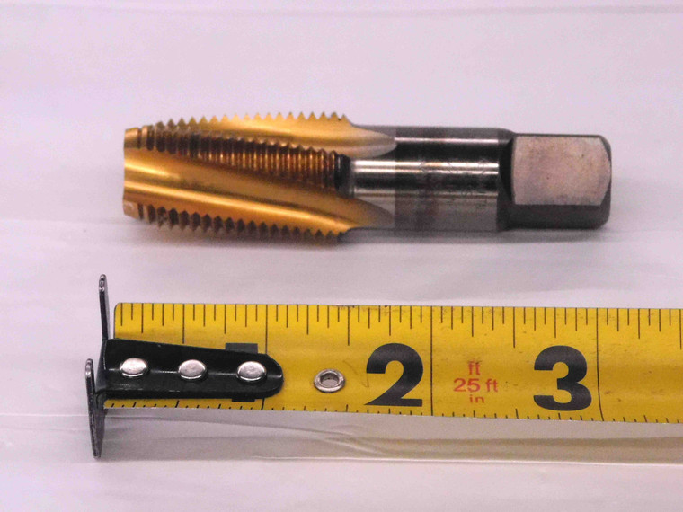 NEW KENNAMETAL 1/2 14 NPT HSS-E TiN COATED PIPE TAP 4 SPIRAL FLUTE .5 K-SS - MW2657BT4