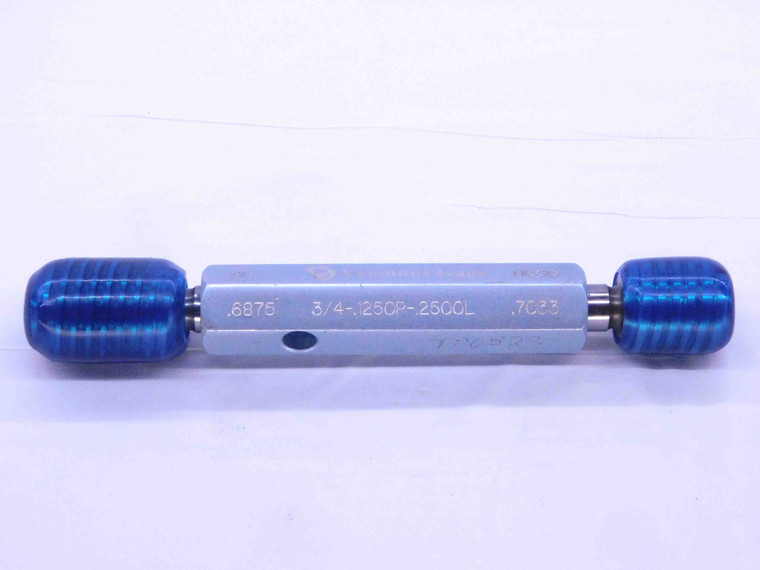 3/4 8 ACME 2G LEFT HAND DOUBLE LEAD THREAD PLUG GAGE .75 GO NO GO = .6875 .7033 - DW33232CT4