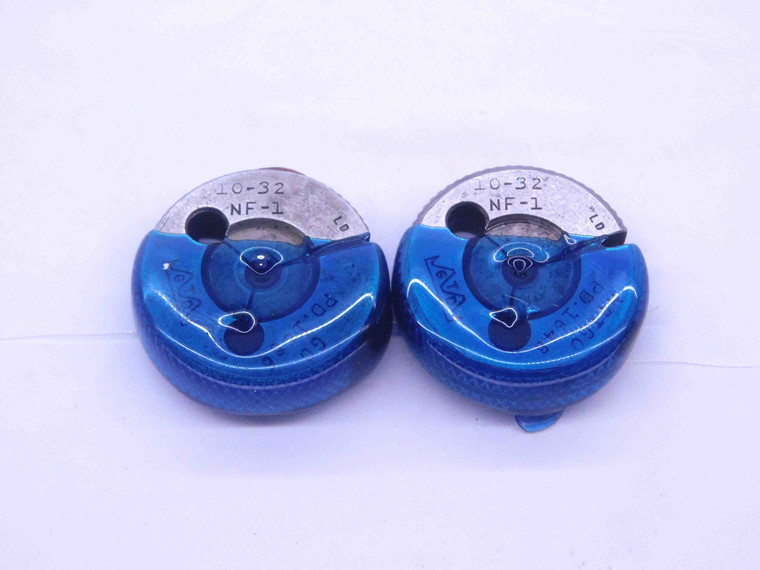 10 32 NF 1 THREAD RING GAGES #10 .190 GO NO GO P.D.'S = .1686 & .1648 UNF-1 - DW33297CT4