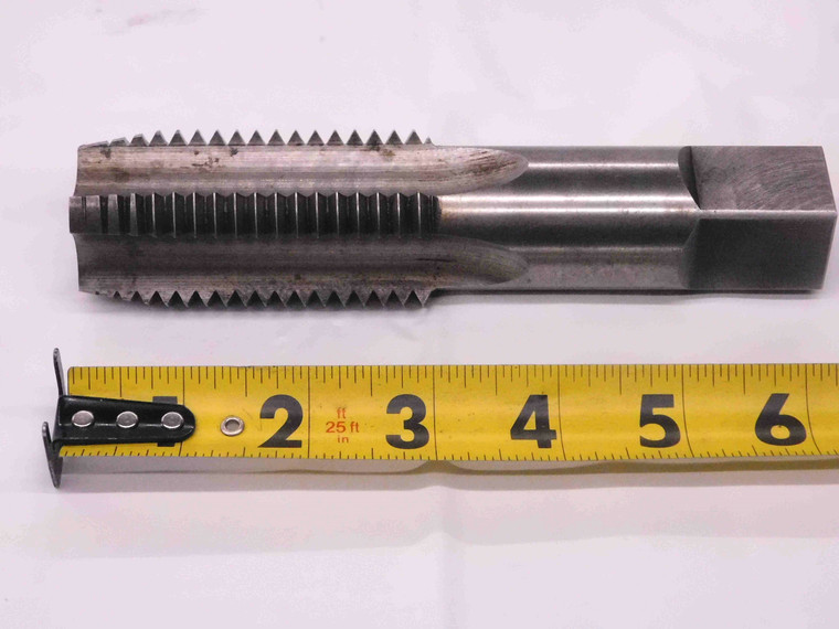 BESLY 1 1/2 6 NC GH4 HSS PLUG TAP 4 STRAIGHT FLUTE 1.5 1/1/2-6 THREADING UNC - MW2899AX4