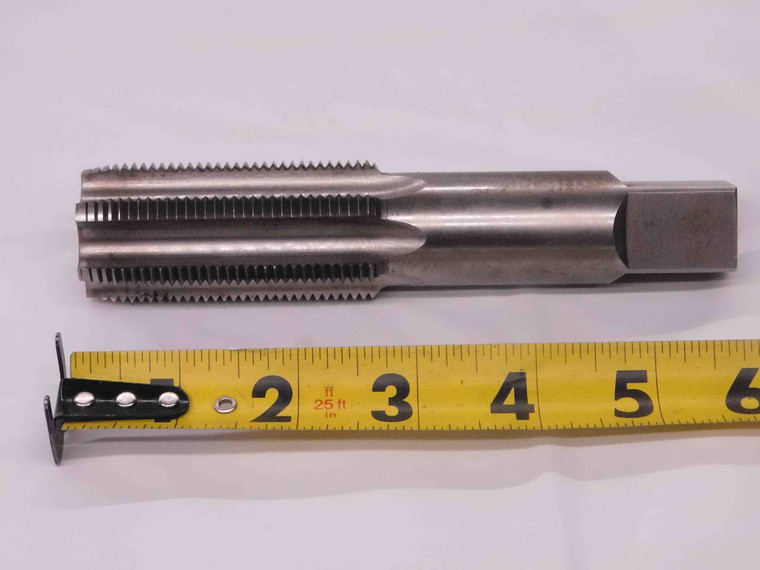 BUTTERFIELD 1 1/4 12 NF GH4 HSS PLUG TAP 6 STRAIGHT FLUTE 1.25 UNF THREADING - MW2922AX4