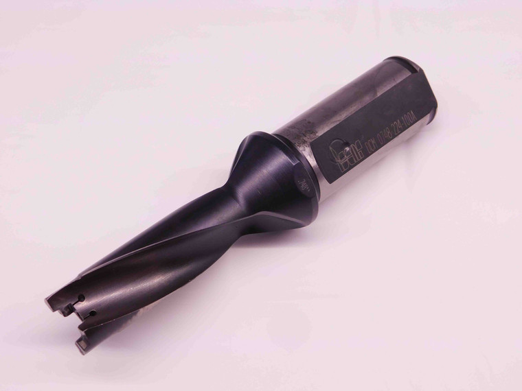 ISCAR .748 - .783 O.D. INDEXABLE INSERT DRILL DCM 0748-224-100A 1" SHANK 2 FL - BR8880CT4