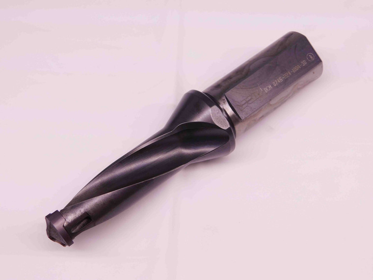ISCAR .748 - .783 O.D. INDEXABLE INSERT DRILL DCM 0748-224-100A-3D 1" SHANK 2 FL - BR8884CT4