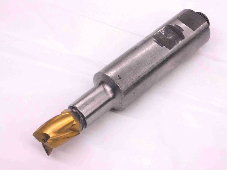 SECO 15mm O.D. TiN HSS END MILL 1" SHANK 3 FL MM16-1.00-3.9-3-007 MINIMASTER - MW3051CE4