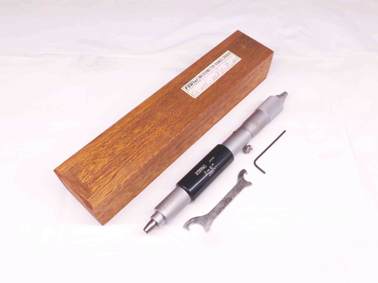 FOWLER INSIDE TUBULAR MICROMETER 7" - 8" RANGE .001 GRADUATION 52-236-008 MIC