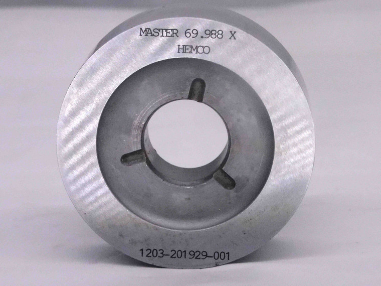 69.988 CLASS X METRIC PIN PLUG GAGE 70.000 -.012 UNDERSIZE 70 mm 2.7554 - MW3270AZ4