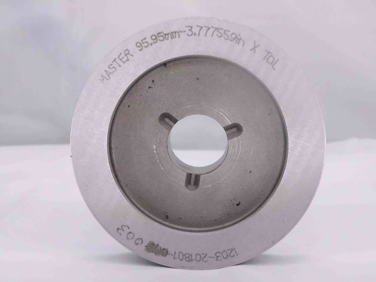 95.950 CLASS X METRIC PIN PLUG GAGE 96.000 -.050 UNDERSIZE 96 mm 3.7776 95.95 - MW3284AZ4