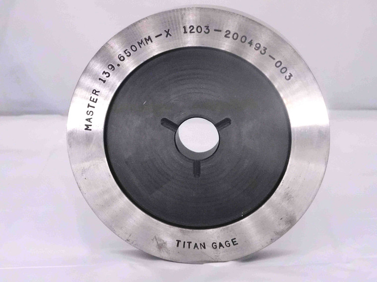 139.650 CL X METRIC PIN PLUG GAGE 140.000 -.350 UNDERSIZE 140 mm 5.4980 139.65 - MW3351AZ4