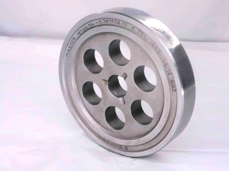147.000 CLASS X METRIC PIN PLUG GAGE ONSIZE 147 mm 5.7874 147.00 - MW3354AZ4