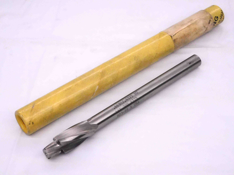 L&I .663 PILOT 7/16 O.D. HSS COUNTERBORE 1/2 SHANK 4 FLUTE .4375 MADE IN USA - MW3397AF5