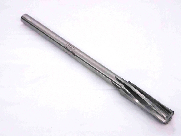 NEW R.R.T. 9/16 OD HSS CARBIDE TIPPED REAMER SPIRAL 6 FL .5625 ONSIZE USA MADE - MW3442CM4
