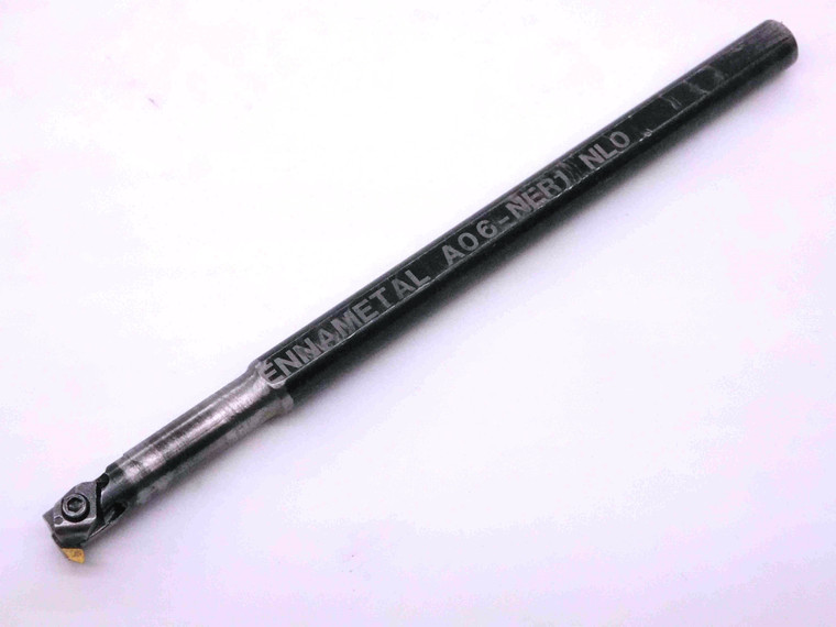 KENNAMETAL 3/8 DIA A06-NER1 COOLANT THRU INDEXABLE BORING BAR N.1L INSERTS .375 - MW3468CM4