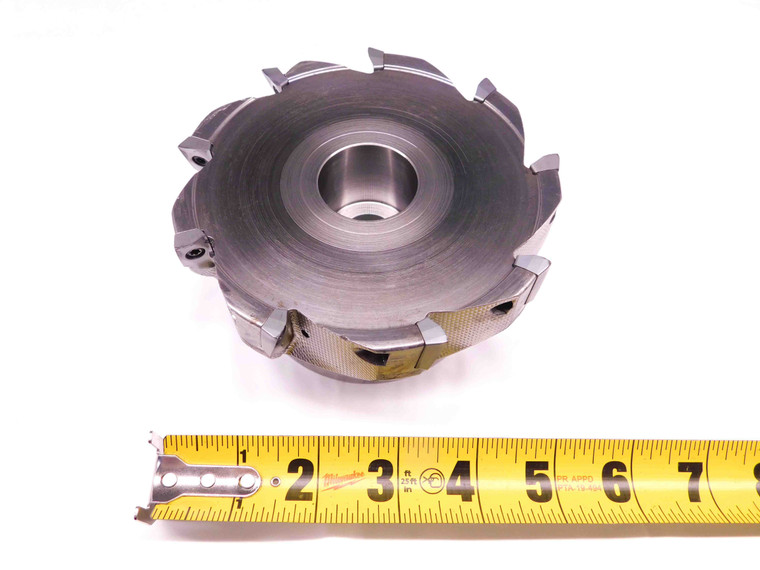 SECO 5" O.D. COOLANT FACE MILL R220.69-05.00-XO16-9A 1 1/2 PILOT 9 POCKETS 5.0 - BR9276CM4