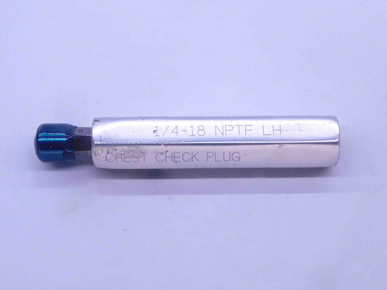 1/4 18 NPTF 6 STEP LEFT HAND PIPE THREAD PLUG GAGE .25 .250 .2500 L.H. N.P.T.F. - DW33790OB5