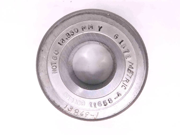 18.850 CL Y MASTER PLAIN BORE RING GAGE 19.000 -.150 UNDERSIZE 19 mm .7421 18.85 - MW3539AH5