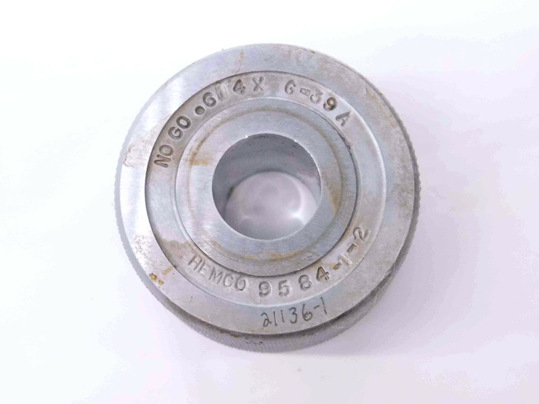 .6140 CL X MASTER PLAIN BORE RING GAGE .6250 -.0110 UNDERSIZE 5/8 15.596 mm .614 - MW3564AH5