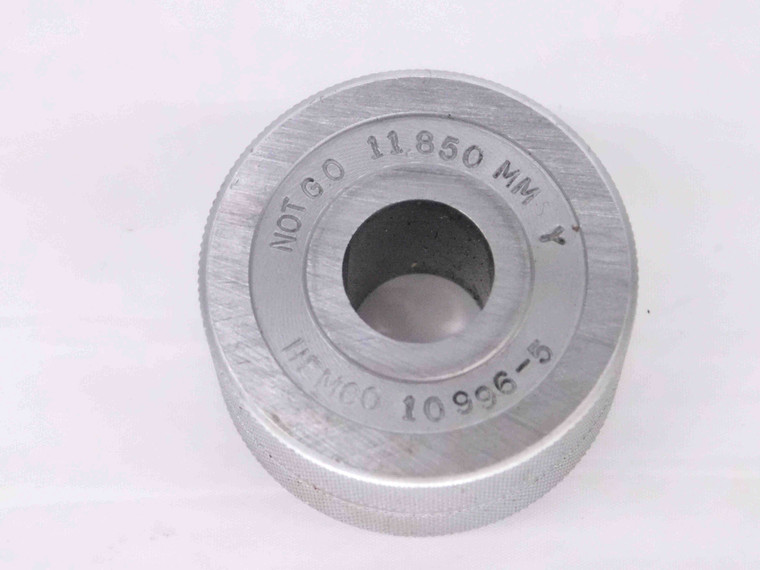 11.850 CL Y MASTER PLAIN BORE RING GAGE 12.000 -.150 UNDERSIZE 12 mm .4665 11.85 - MW3595AH5