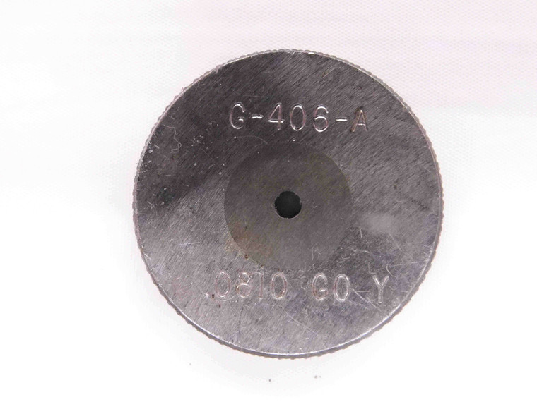.0810 CL Y CARBIDE MASTER PLAIN BORE RING GAGE .0781 +.0029 5/64 2 mm .081 - MW3678AH5