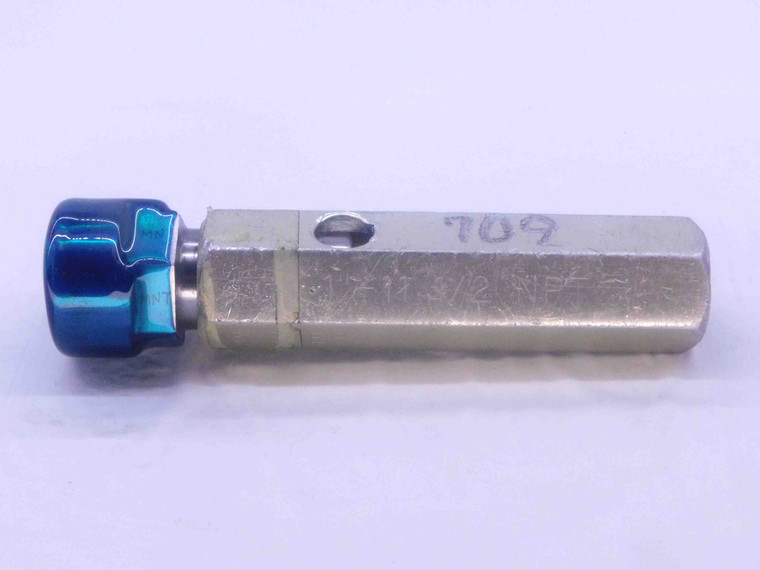 1" 11 1/2 NPT 6 STEP PIPE THREAD PLUG GAGE 1.0 1.00 N.P.T. ANPT CREST CHECK - DW33924OB5
