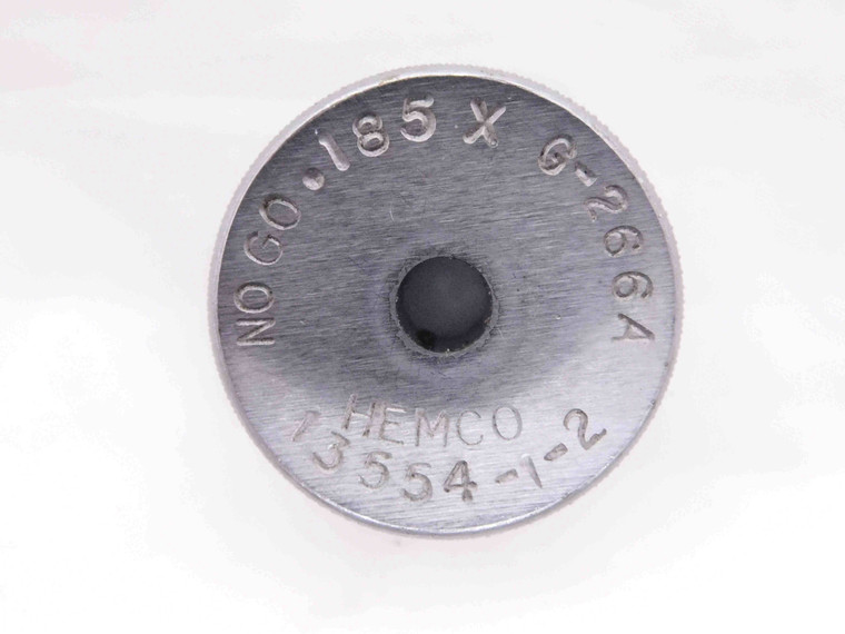 .1850 CL X MASTER PLAIN BORE RING GAGE .1875 -.0025 UNDERSIZE 3/16 4.699 mm .185 - MW3715AH5