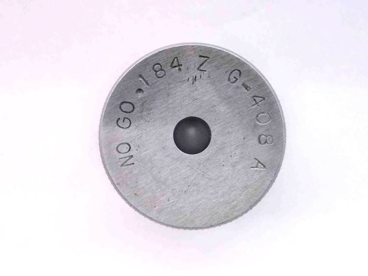 .1840 CL Z MASTER PLAIN BORE RING GAGE .1875 -.0035 UNDERSIZE 3/16 4.674 mm .184 - MW3734AH5